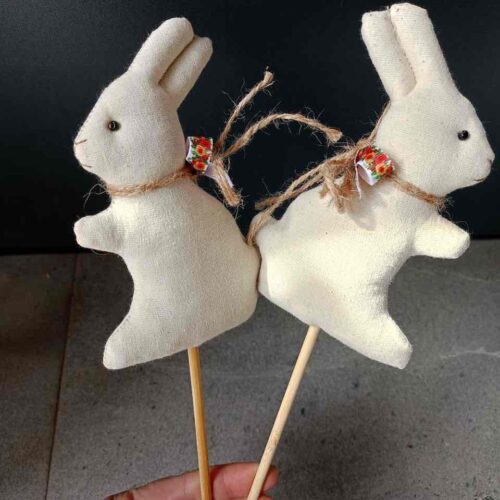 Декор Hand Made "Зайчик" на палиці