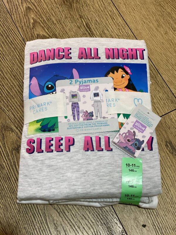 Піжама дитяча Primark "Stitch& Lilu/Стітч" котон 1 шт