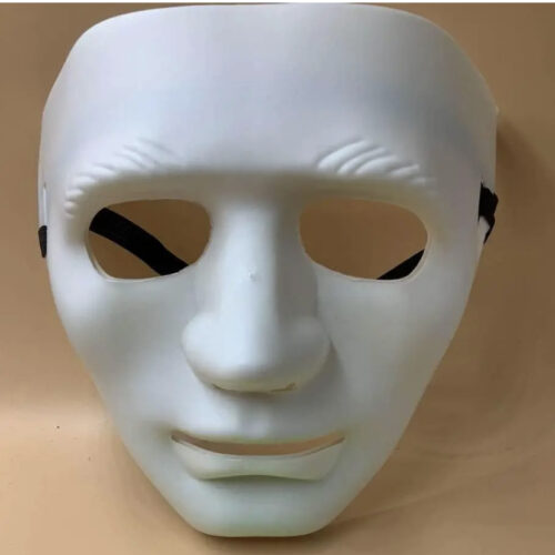 Маска на Хелловін "Безликий/ Каонасі/ Кабукі" біла