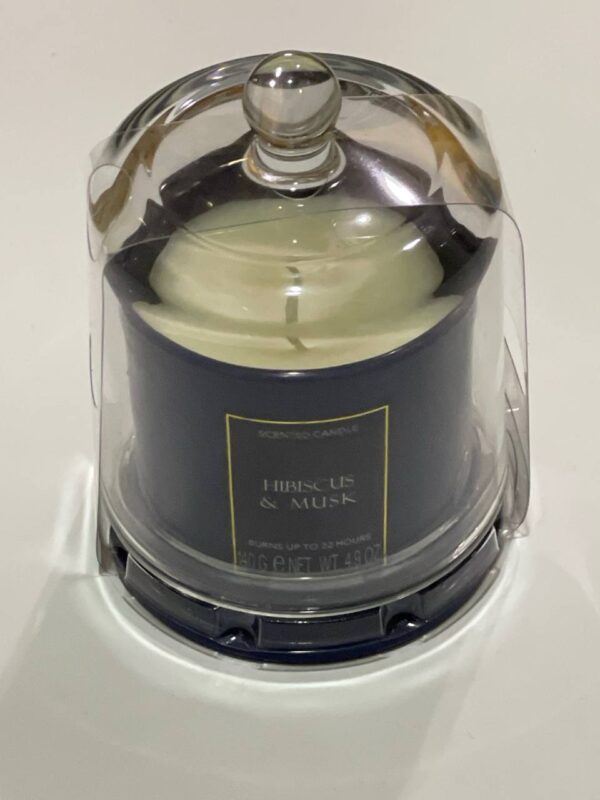 Ароматична свічка Primark зі скляною кришкою 140g (22 години)