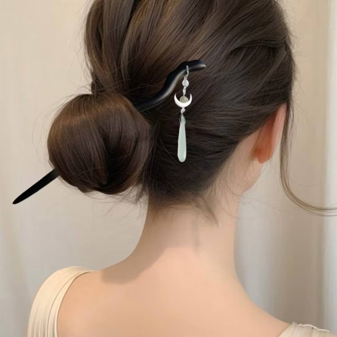 photo_5348181977103799294_y Заколка тік-так прямокутна Primark кольорова велика 1 шт