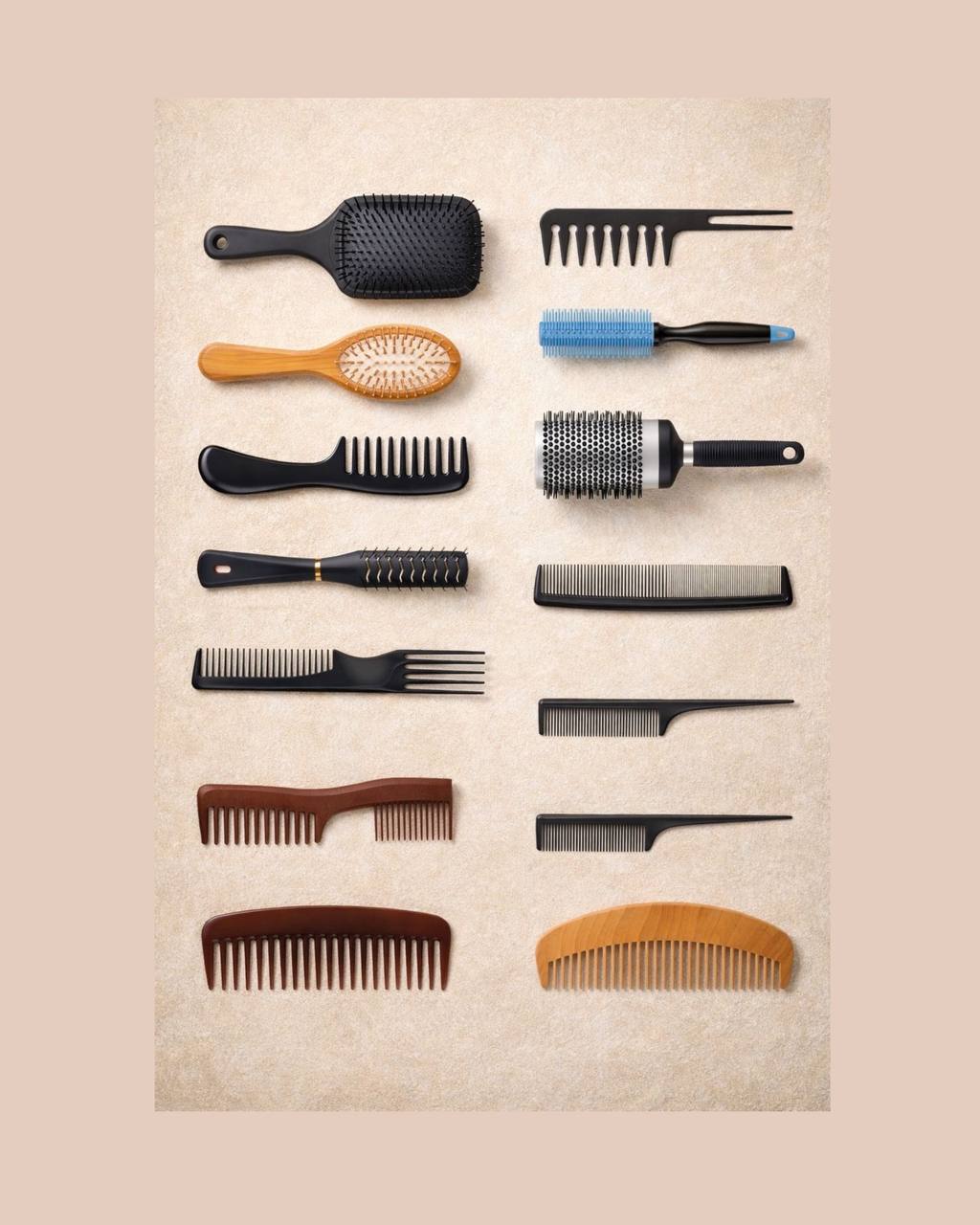 photo_5355149002468431940_y Гребінь "Рибка" 3 в 1 Primark чорний/сірий