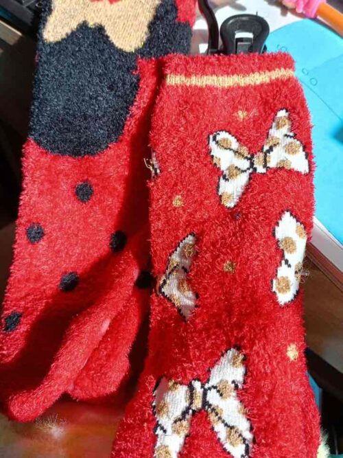 009883f3-eb8f-4db3-9d37-9fdf36a642d6.jpg Шкарпетки домашні м'які Cosy «Міккі Маус» високі