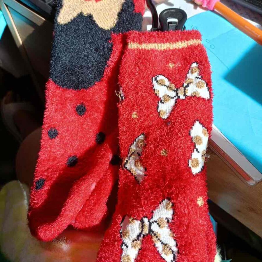 Шкарпетки домашні м'які Cosy «Міккі Маус» високі
