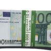 Сувенірні гроші пачка "100 Євро"