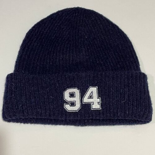 Шапка-біні унісекс Primark в рубчик темно-синя