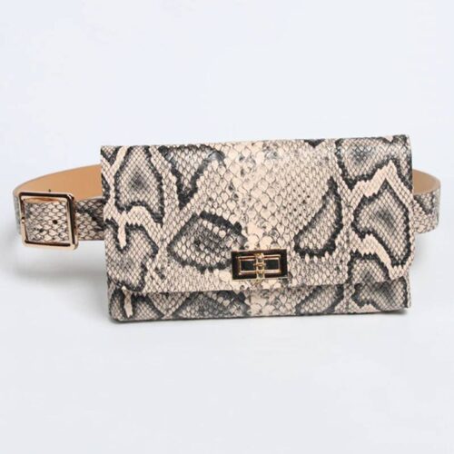 036de18f-7da2-464a-9237-df1f7e885abc.jpg Сумочка жіноча поясна зміїний принт еко-шкіра бежева