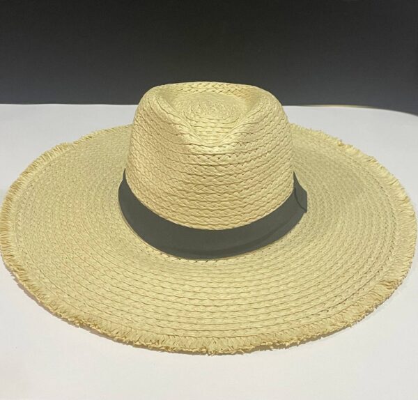 Капелюх "Федора" Primark з чорною стрічкою беж