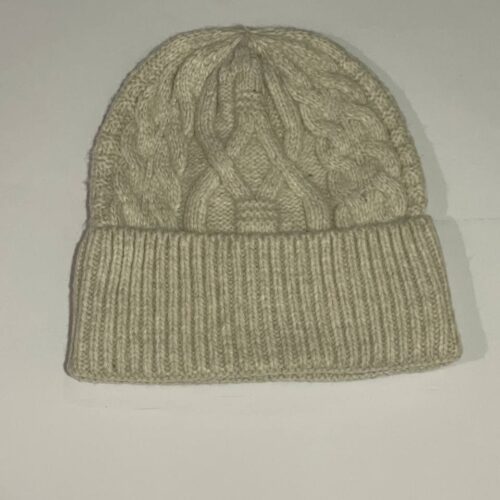 Шапка-біні жіноча "Косичка" Primark біла