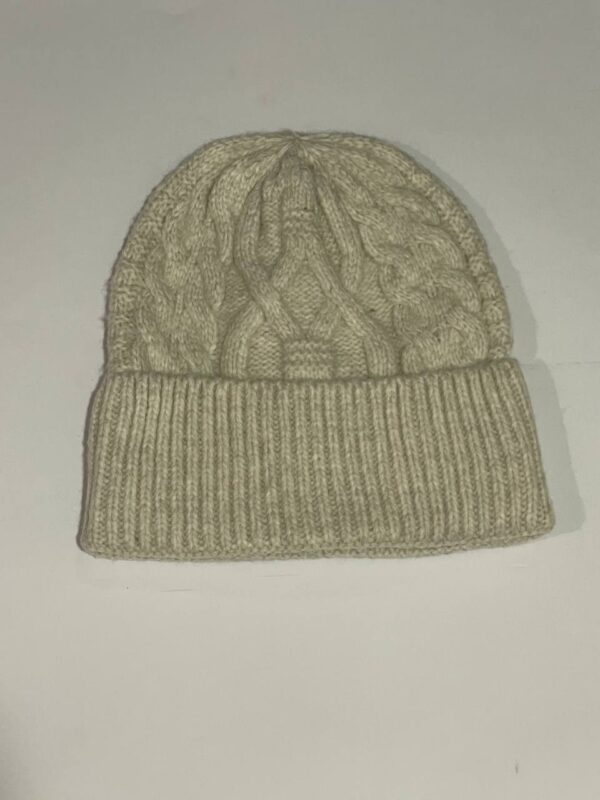 Шапка-біні жіноча "Косичка" Primark біла