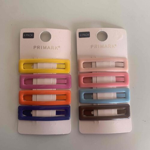 09678939-ae3a-4def-91bd-1b73d21f54c3.jpg Заколка тік-так прямокутна Primark кольорова велика 1 шт