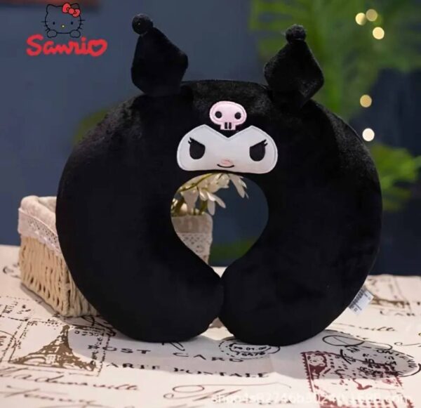 Подушка дорожня U-подібна «Hello Kitty & friends/ Куромі» мікс