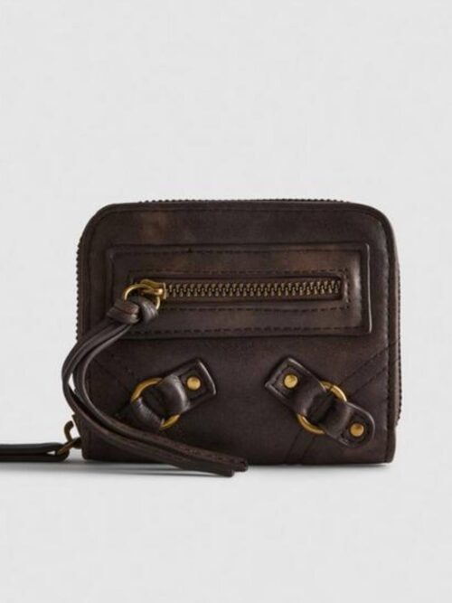 0e01d4c2-7cd9-4eb6-92ea-a3207ef1b4bd.jpg Гаманець компактний з еко-шкіри Primark коричневий