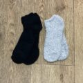 Шкарпетки домашні м'які Cosy Primark короткі чорні/сірі/білі