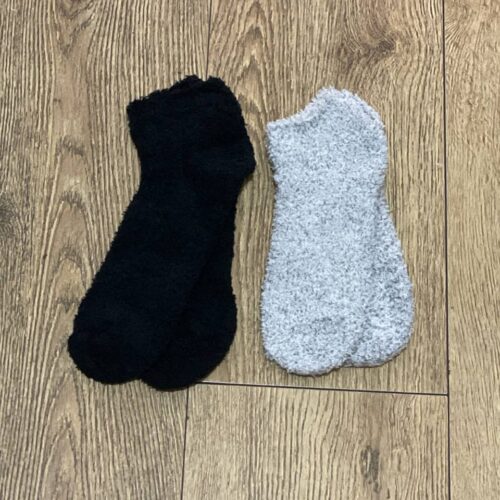 Шкарпетки домашні м'які Cosy Primark короткі чорні/сірі/білі