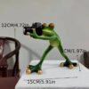 Статуетка "Жаба - Фотограф" 12 см