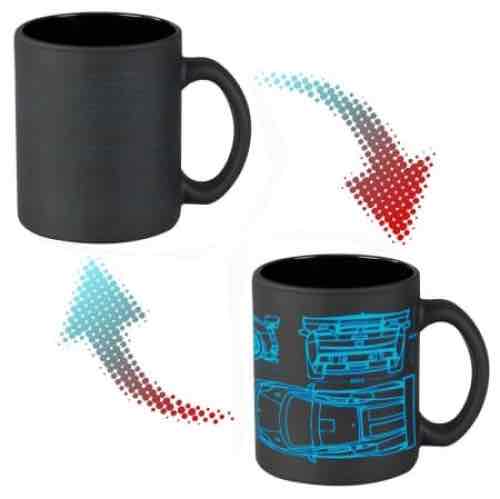 Чашка-Хамелеон "Lamborghini" neon 320 мл