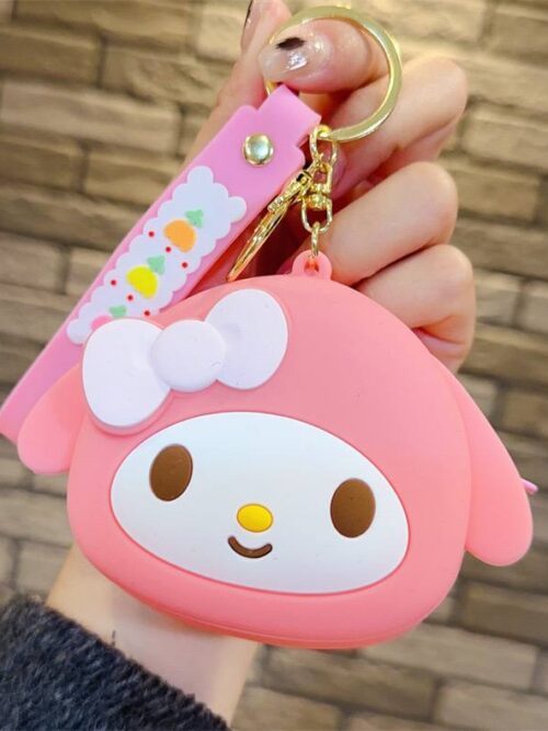 0ff5261f-8b3e-4e49-abec-6acdd7f360cc.jpg Брелок-Гаманець силіконовий "Melody/ Hello Kitty & friends"