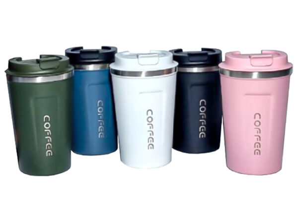 Термочашка "COFFEE" 380 мл нержавіюча сталь