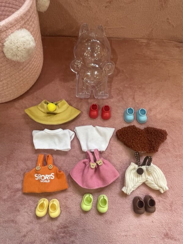 Одяг для Лабубу/ Labubu набір 12 предметів