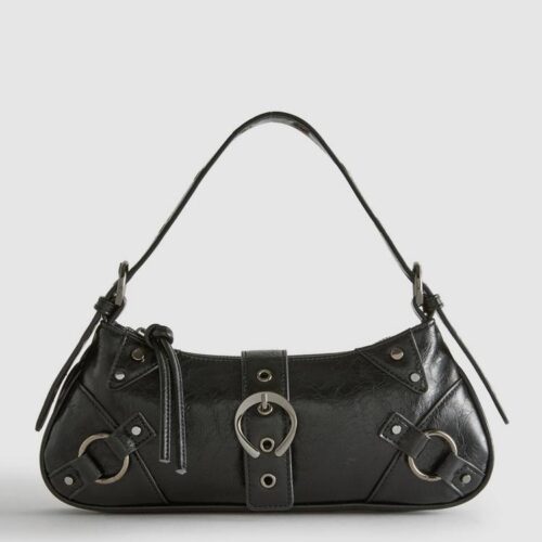 1476518c-a9d5-44b8-942e-feffe475f25b.jpg Сумочка Rita Ora Primark з пряжками чорна