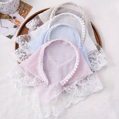 14a8bf42-1b7c-46b1-88d4-0e5f8d3698ab-6.jpg Хустина на обручі в стилі Бохо/ Богема з мереживом мікс кольорів