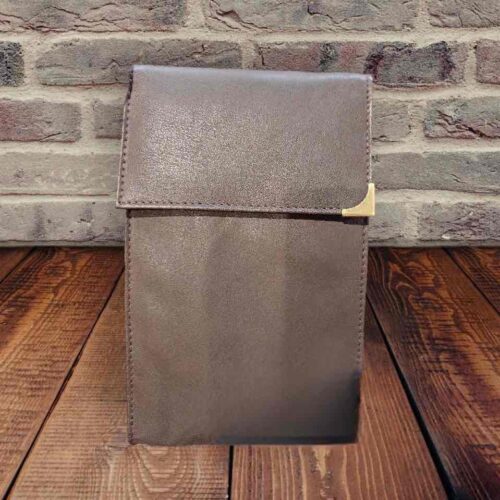 18327e08-f6b2-43a6-af94-81b671fa3c7c.jpg Сумочка для телефону чоловіча Primark зі штучної шкіри коричнева