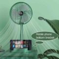Вентилятор Міні телескопічний Telescopic Folding Fan з USB мікс кольорів