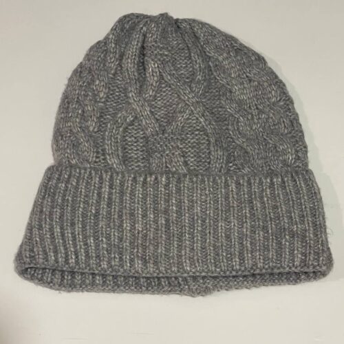 Шапка-біні жіноча "Косичка" Primark сіра