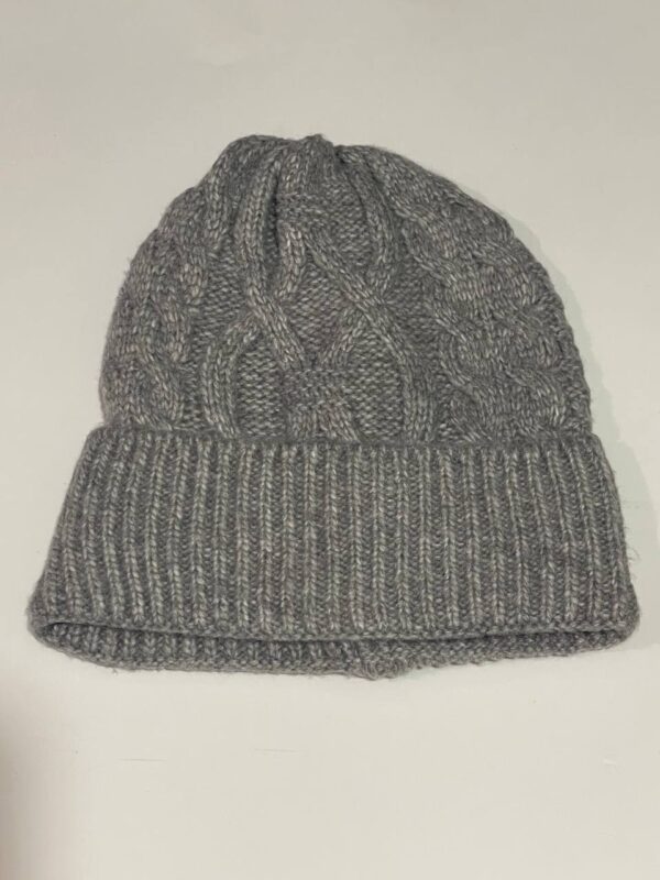 Шапка-біні жіноча "Косичка" Primark сіра