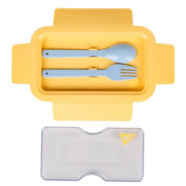 Ланч-бокс YES "Fusion" з наповненням жовто-блакитний 850 мл