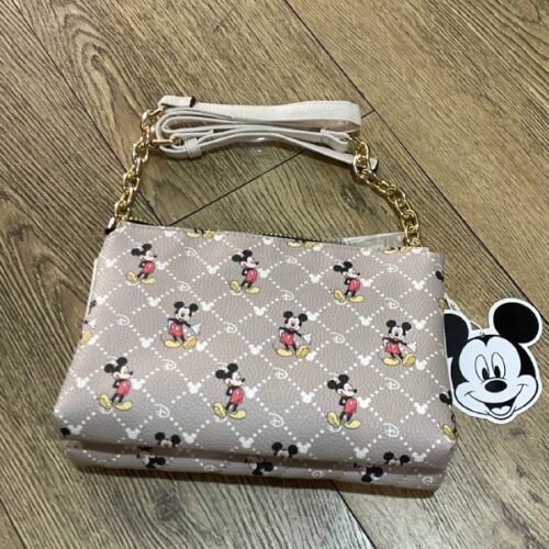 Сумочка-клатч Primark "Disney" Mickey Mouse беж