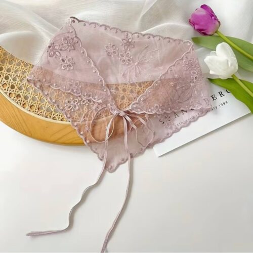 28fb50d3-16e6-41fd-b4b0-7cc4d92c82bf-5.jpg Хустина в стилі Бохо/ Богема з мереживом рожева пудрова