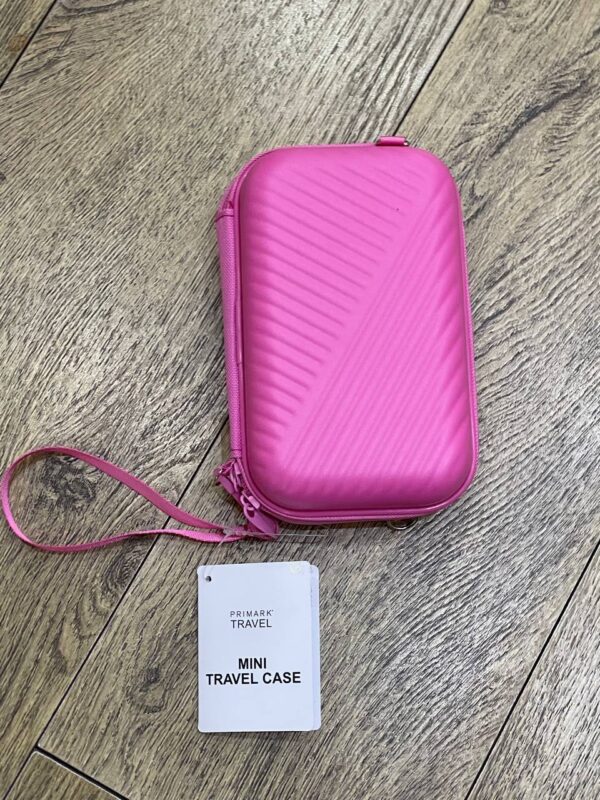 Сумочка-міні дорожня "Валіза" Primark пластикова рожева
