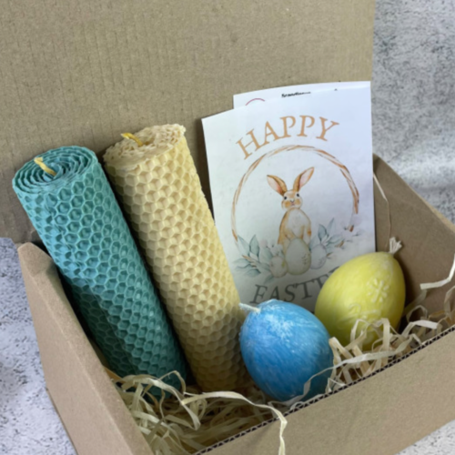 2c3d70df-ce86-44eb-bb8f-8aff26981467-1.png Набір свічок "Великодній" 5C 4 шт (пальмовий віск, вощина)