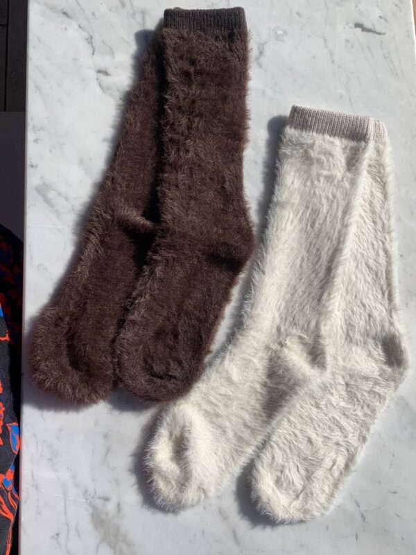 Шкарпетки домашні пухнасті Slouch Cosy Primark високі однотонні мікс кольорів