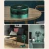 Вентилятор Міні телескопічний Telescopic Folding Fan з USB мікс кольорів