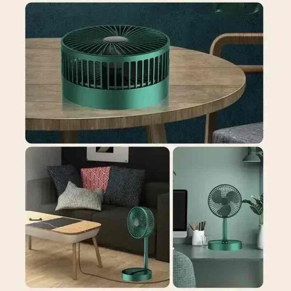 Вентилятор Міні телескопічний Telescopic Folding Fan з USB мікс кольорів