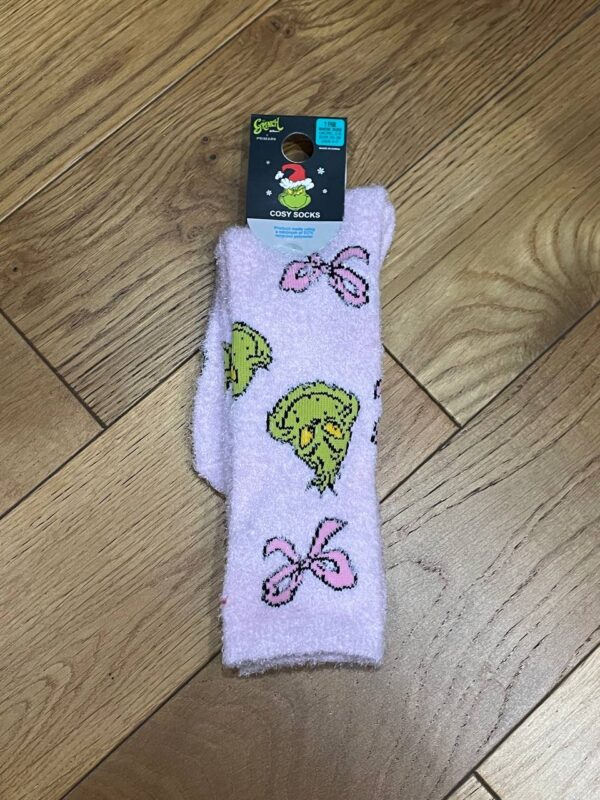 Шкарпетки домашні м'які "Greench/ Грінч" Primark р. 37-42