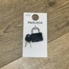 Навісний замок на ключ Primark чорний