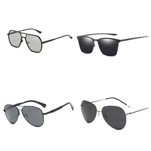 Окуляри чоловічі сонцезахисні Преміум (UV фільтри/антиблікові/справжнє зображення)