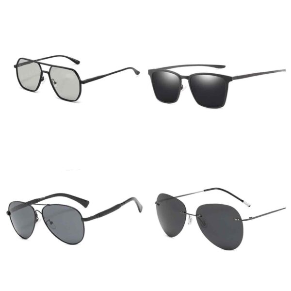 Окуляри чоловічі сонцезахисні Преміум (UV фільтри/антиблікові/справжнє зображення)