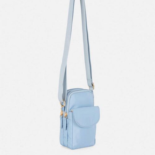 Сумочка для телефону/гаманець Primark нейлонова з кишенею блакитна