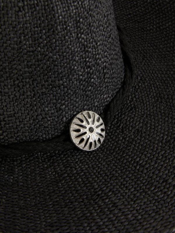 Капелюх жіночий солом'яний "Ковбойський" Primark чорний