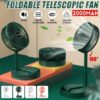 Вентилятор Міні телескопічний Telescopic Folding Fan з USB мікс кольорів