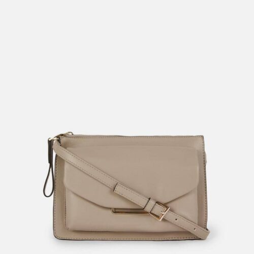 Сумочка Primark з зовнішньою кишенею беж