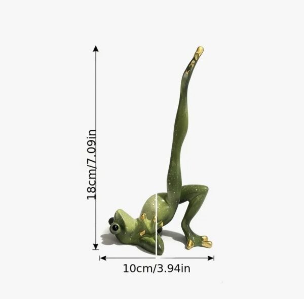 Статуетка "Жабка - йога" 18 см