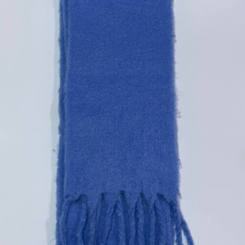 Шарф Primark осінь/зима вузький ворсистий синій