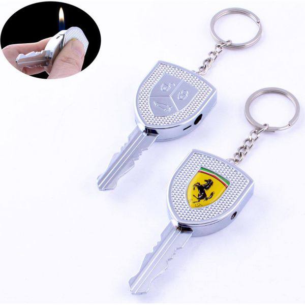 Запальничка-брелок ключ авто Ferrari