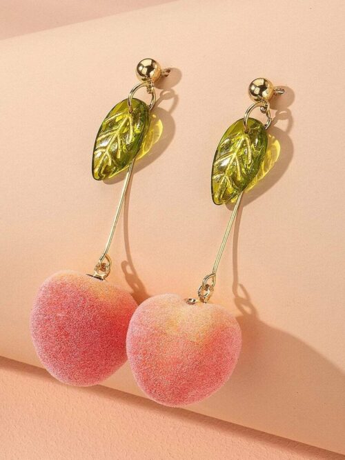 Сережки в стилі DIY "Черешні"